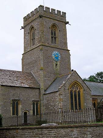 Burton Bradstock - Detail of Tower
